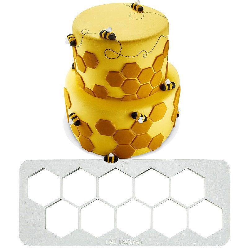 Multi Cortante Geometrico De Forma Hexagono En Set 3 Tamaños