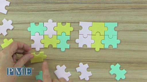 Multi Cortante Geometrico De Forma Rompecabeza En Set 3 Tamaños