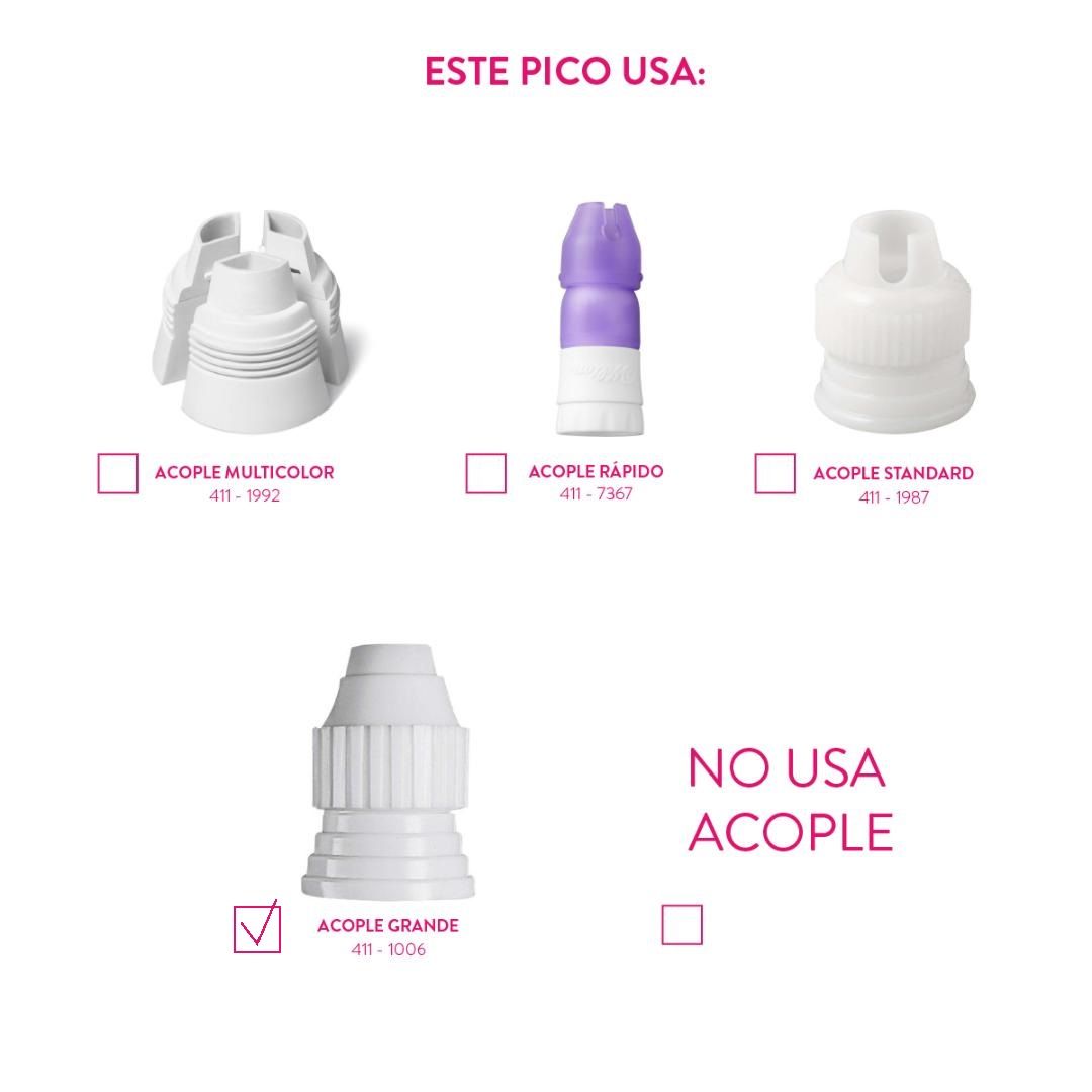 Pico Especial Multiple Nº 2010  Triple Estrella