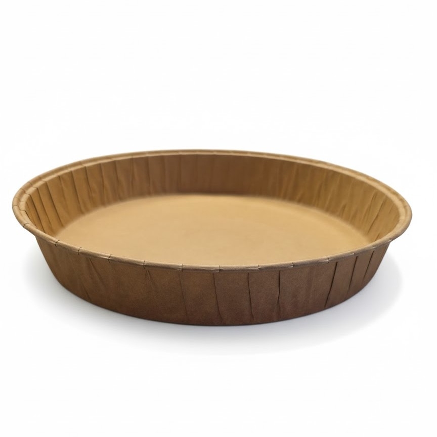 Bandeja De Papel Descartable Bordes Rigidos 20 Cm X 50 Un