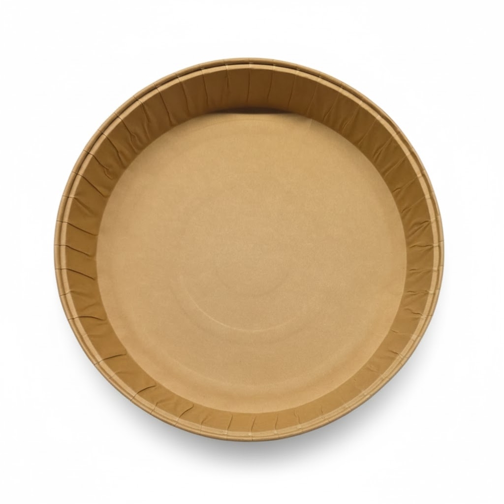 Bandeja De Papel Descartable Bordes Rigidos 20 Cm X 50 Un