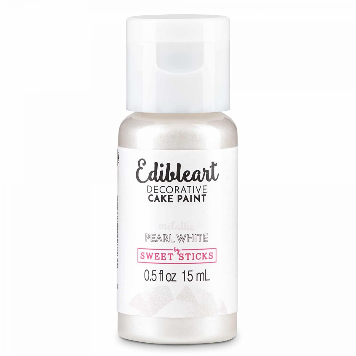 Pintura Comestible Blanco Perlado Metálico (pearl White)