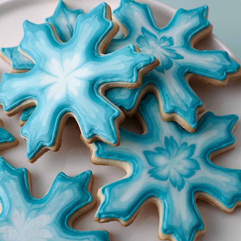 Cortantes De Galletitas - Copos De Nieve - Set X 7 Modelos