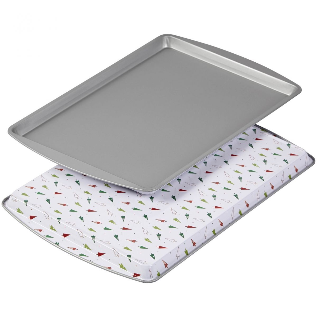 Molde Acero Estañado Para Galletas 33 X 23 Cm  - Set X 2 - Bake And Bring