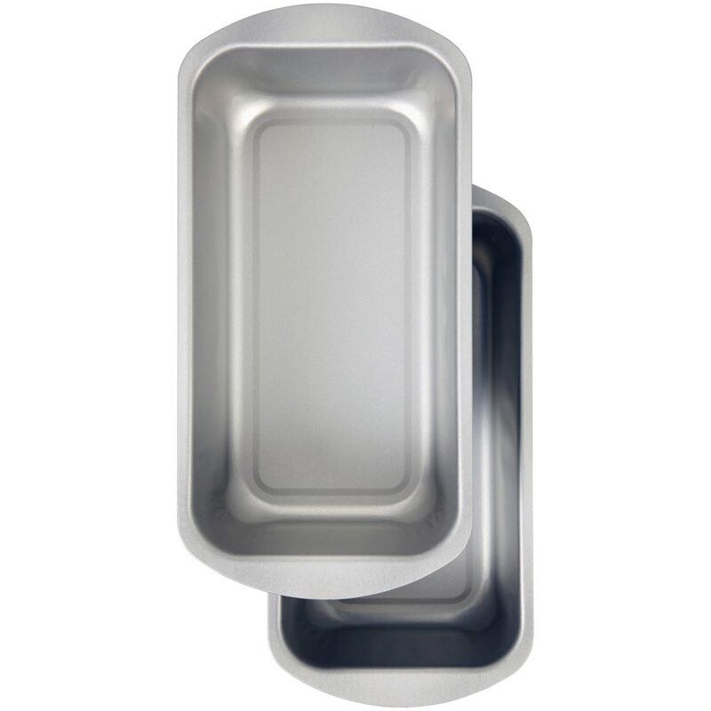 Molde Para Budín Mediano De Acero Estañado 21 X 11 Cm - Set X 2 - Bake And Bring
