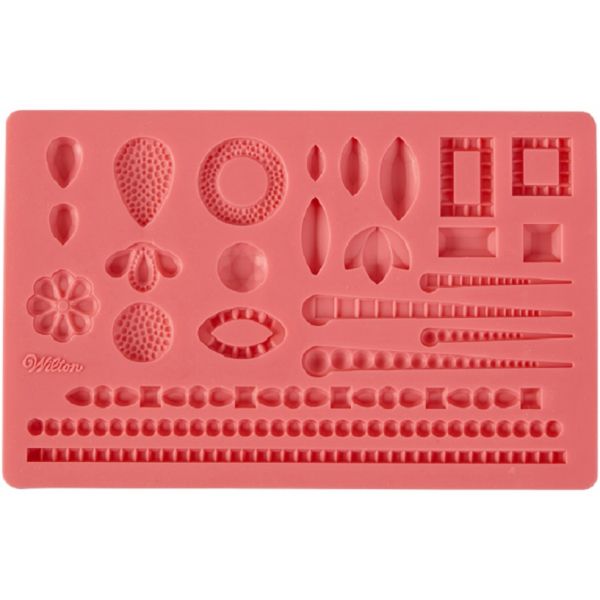 Molde Para Fondant Y Pasta De Goma Joyas