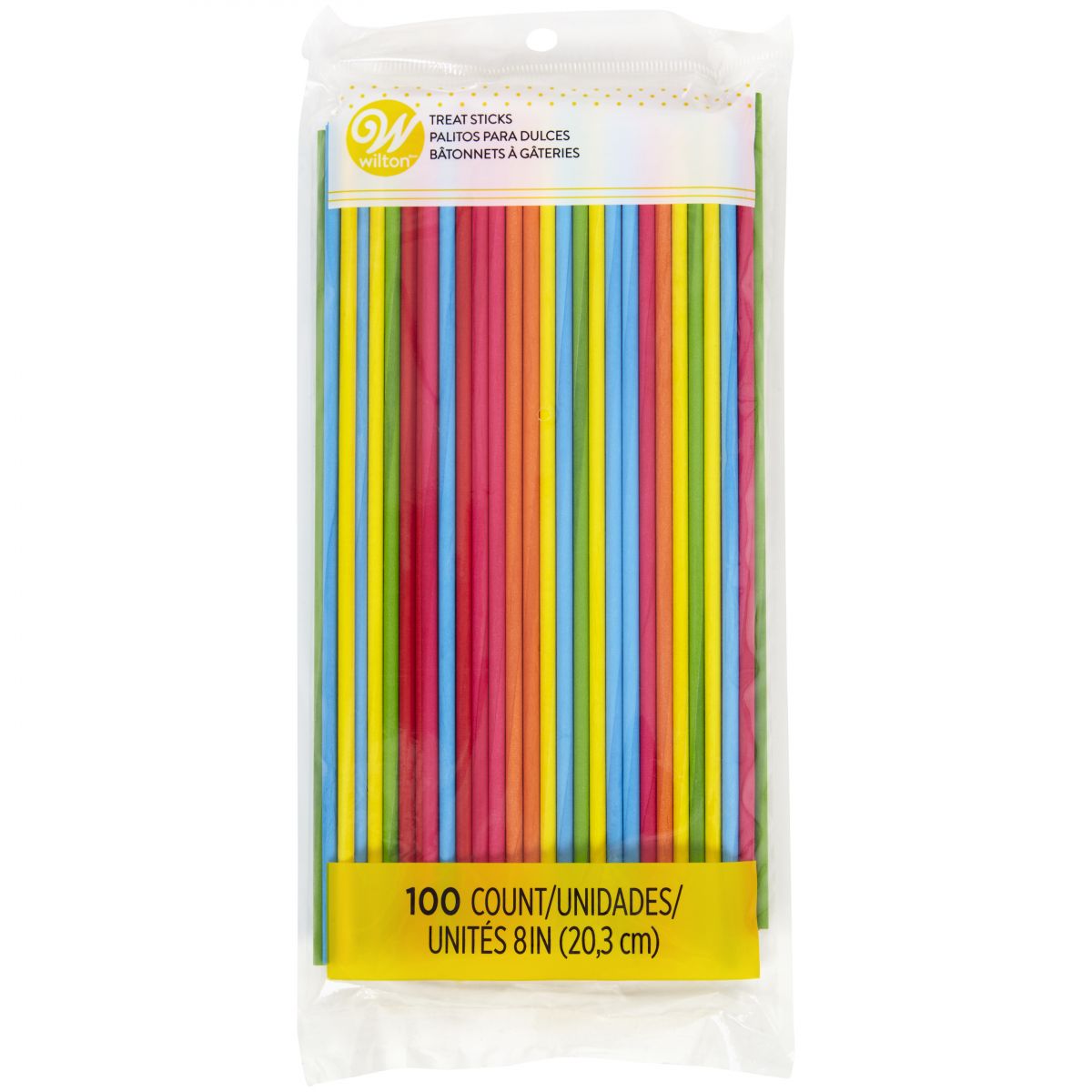 Palitos De Papel Macizos Multicolores